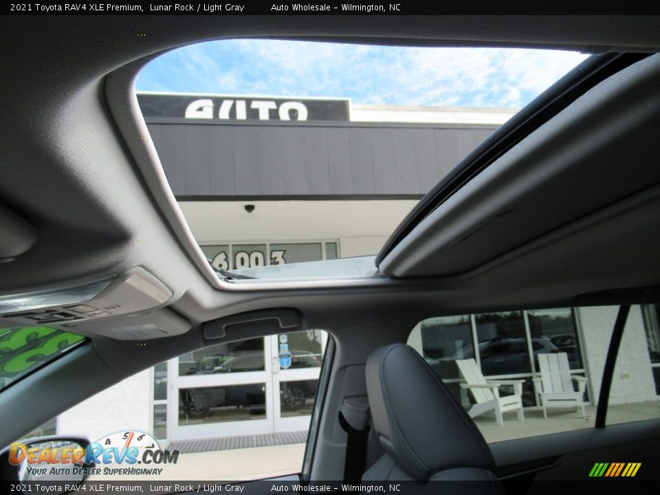 2021 Toyota RAV4 XLE Premium Lunar Rock / Light Gray Photo #11