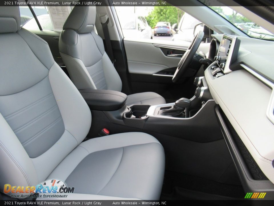 2021 Toyota RAV4 XLE Premium Lunar Rock / Light Gray Photo #13