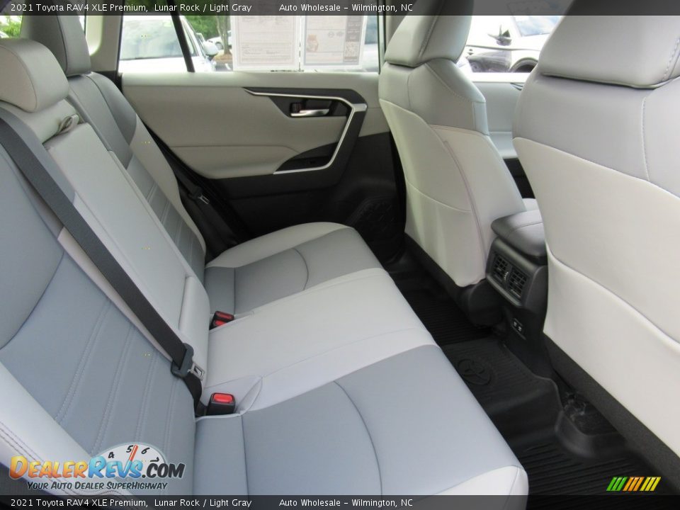 2021 Toyota RAV4 XLE Premium Lunar Rock / Light Gray Photo #14
