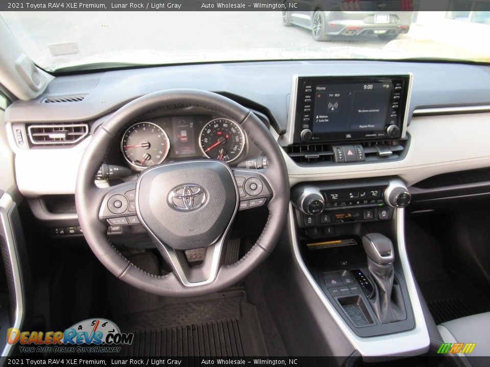 2021 Toyota RAV4 XLE Premium Lunar Rock / Light Gray Photo #15