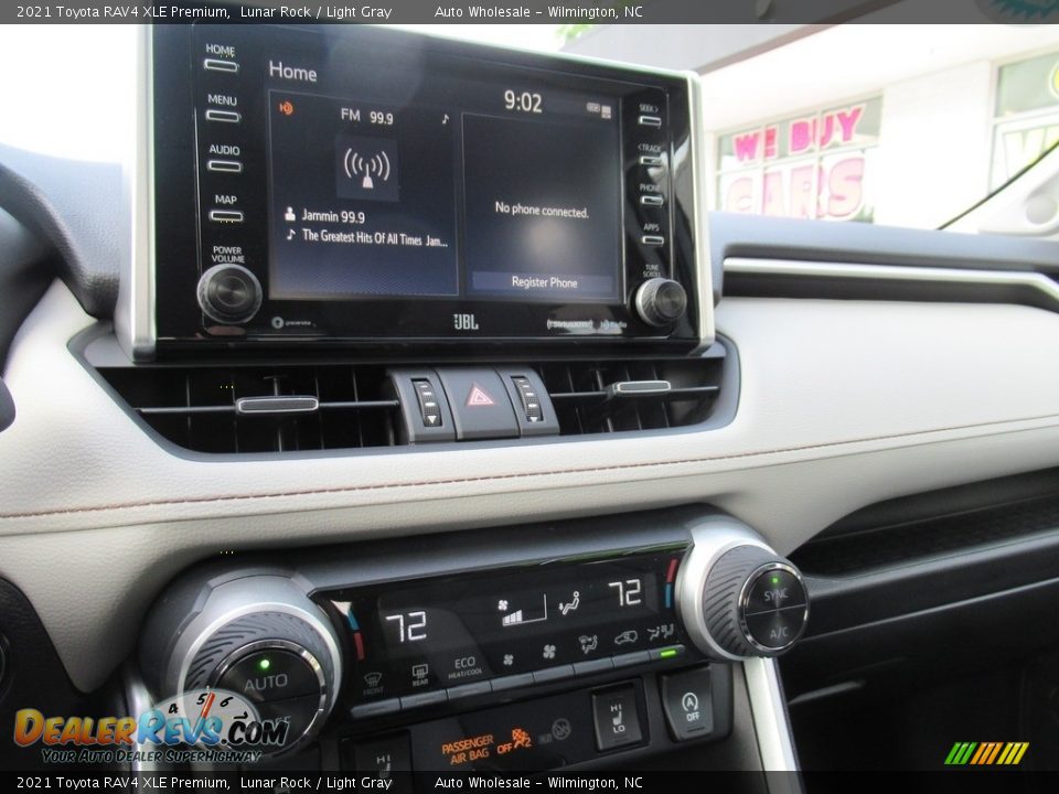 2021 Toyota RAV4 XLE Premium Lunar Rock / Light Gray Photo #17