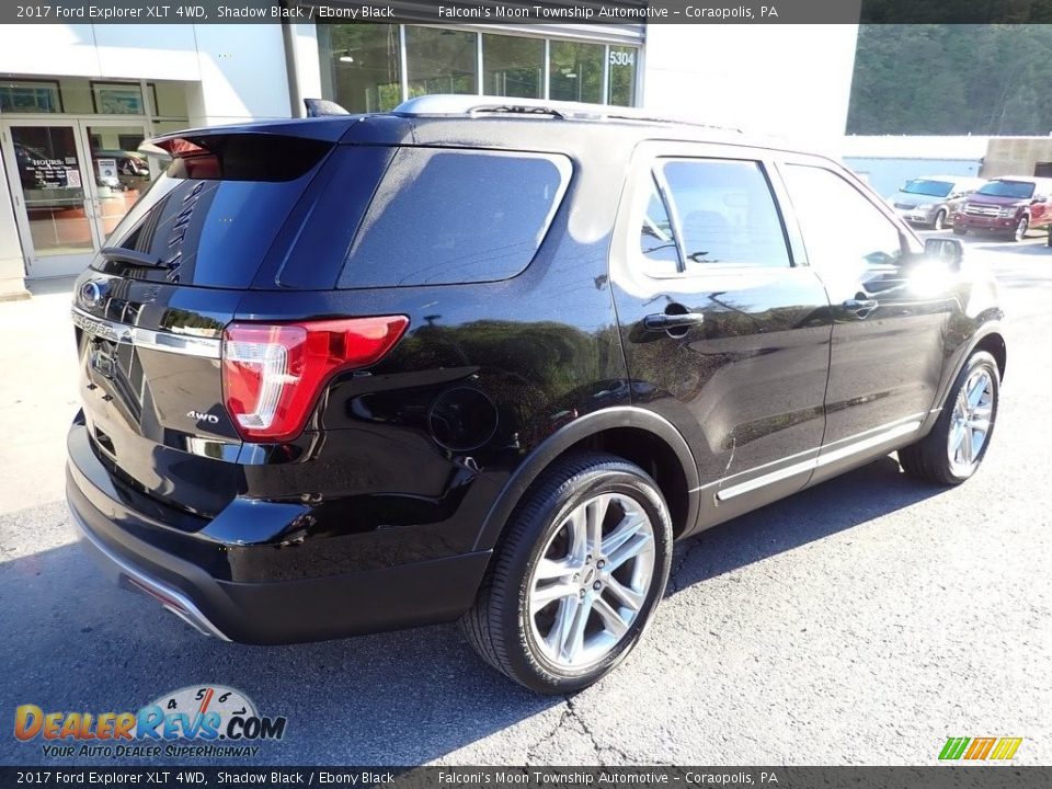 2017 Ford Explorer XLT 4WD Shadow Black / Ebony Black Photo #2