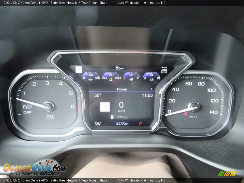 2021 GMC Yukon Denali 4WD Gauges Photo #16