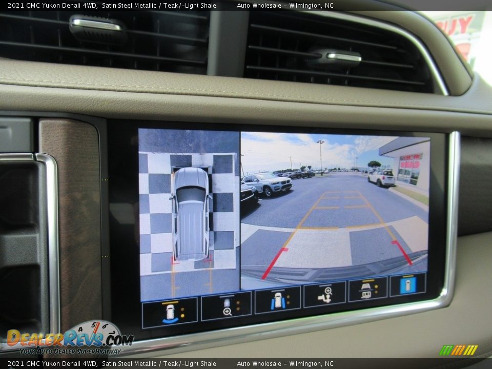 2021 GMC Yukon Denali 4WD Satin Steel Metallic / Teak/­Light Shale Photo #18