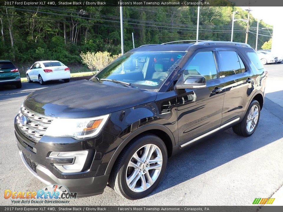 2017 Ford Explorer XLT 4WD Shadow Black / Ebony Black Photo #7