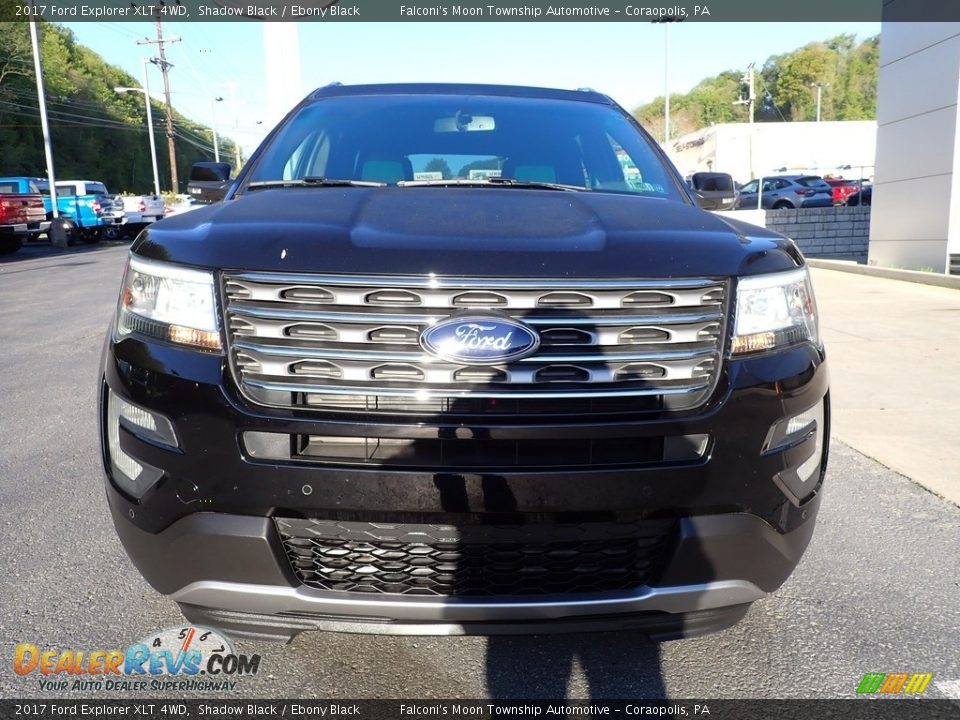 2017 Ford Explorer XLT 4WD Shadow Black / Ebony Black Photo #8