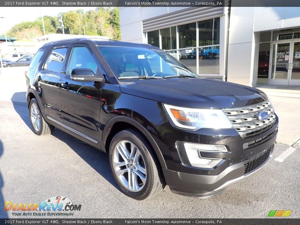 2017 Ford Explorer XLT 4WD Shadow Black / Ebony Black Photo #9