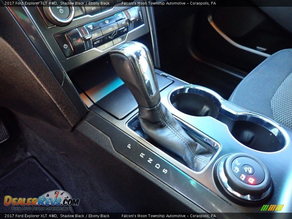 2017 Ford Explorer XLT 4WD Shadow Black / Ebony Black Photo #24