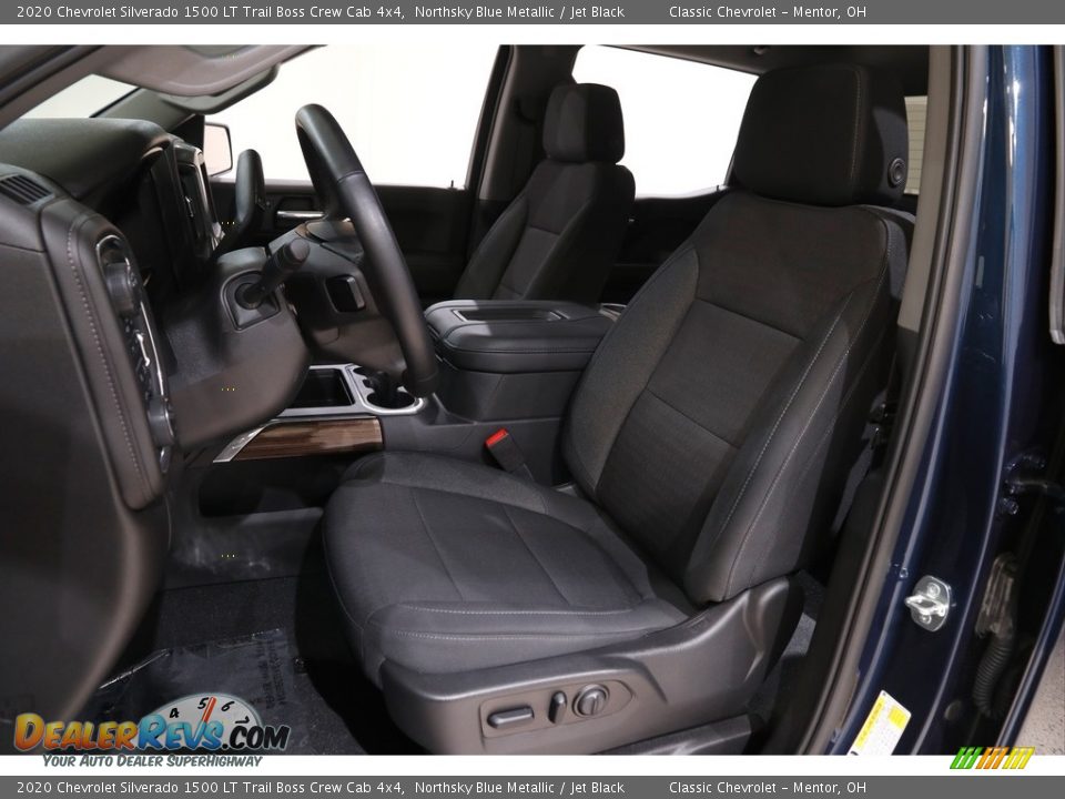 2020 Chevrolet Silverado 1500 LT Trail Boss Crew Cab 4x4 Northsky Blue Metallic / Jet Black Photo #5