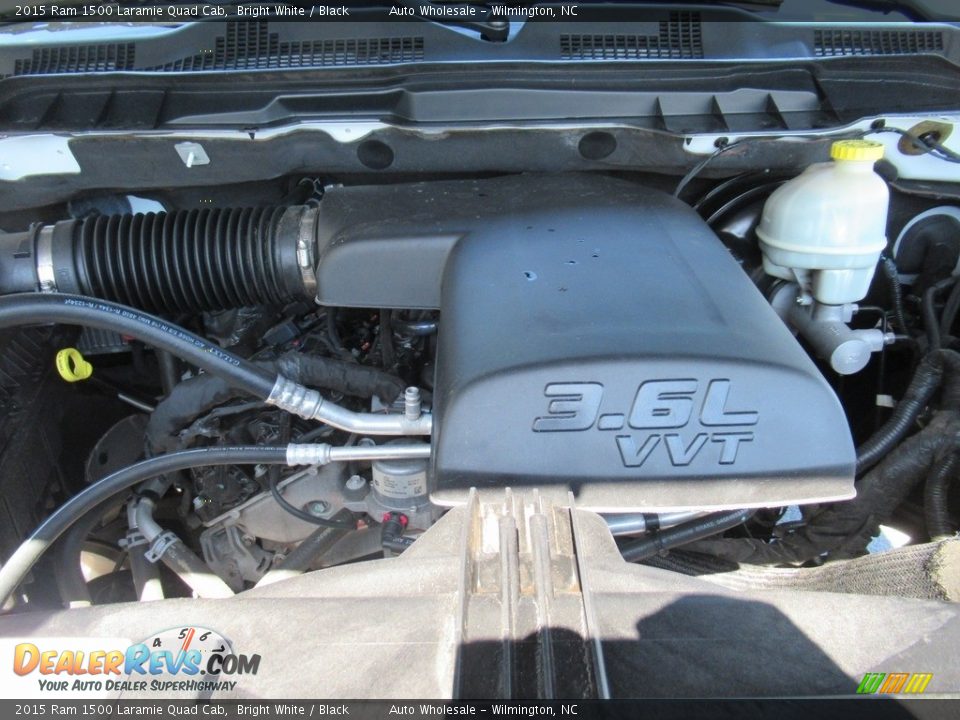 2015 Ram 1500 Laramie Quad Cab 3.6 Liter DOHC 24-Valve VVT Pentastar V6 Engine Photo #5