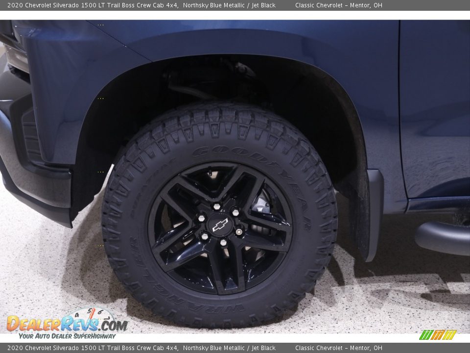 2020 Chevrolet Silverado 1500 LT Trail Boss Crew Cab 4x4 Northsky Blue Metallic / Jet Black Photo #19