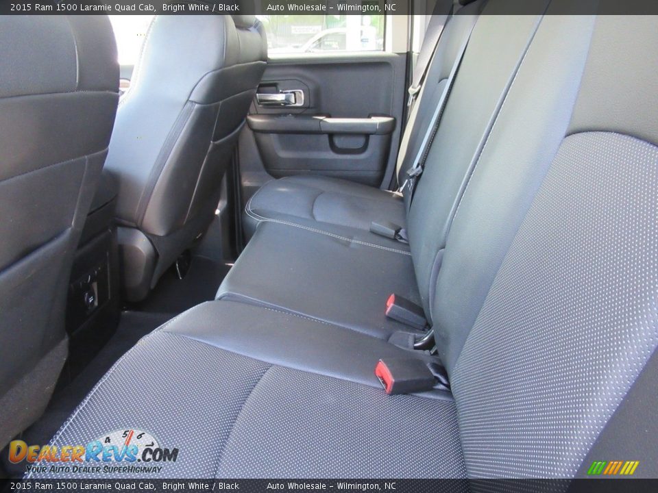 Rear Seat of 2015 Ram 1500 Laramie Quad Cab Photo #11