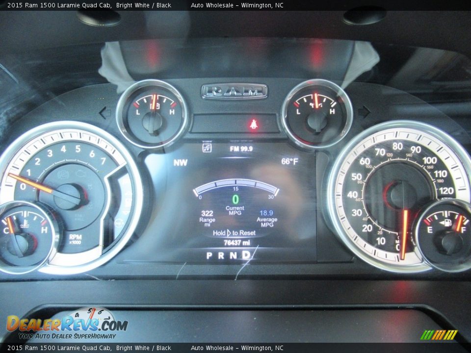 2015 Ram 1500 Laramie Quad Cab Gauges Photo #15