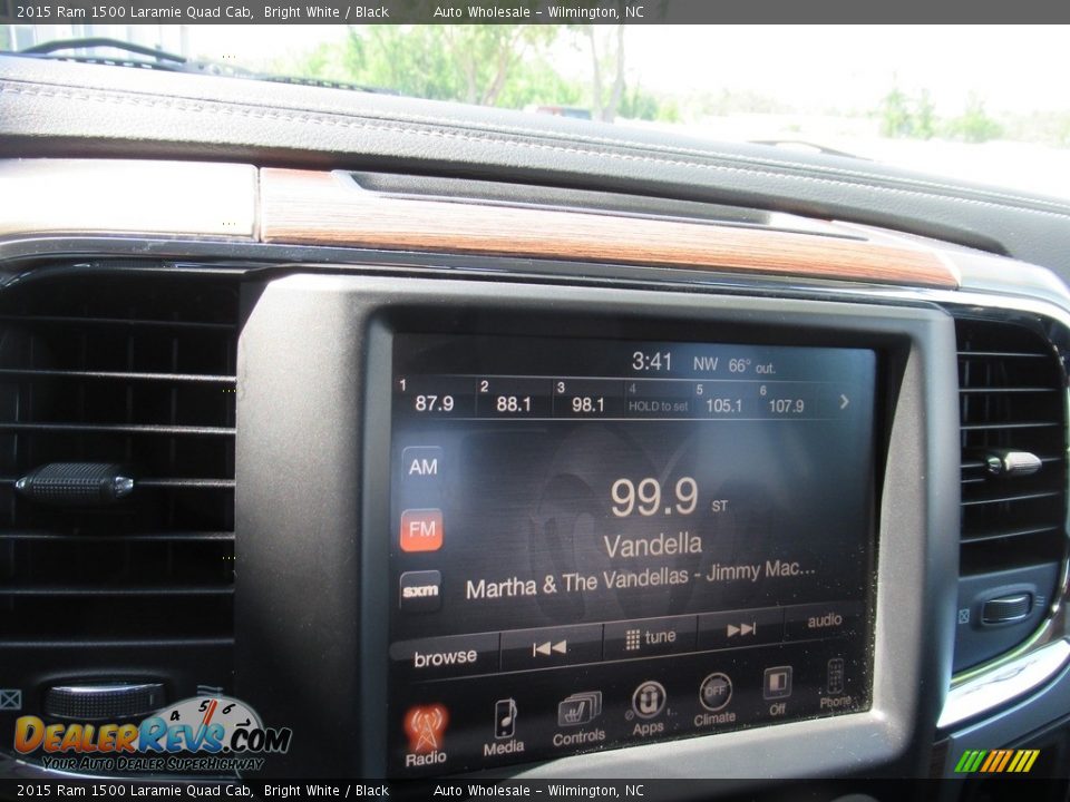 Audio System of 2015 Ram 1500 Laramie Quad Cab Photo #16