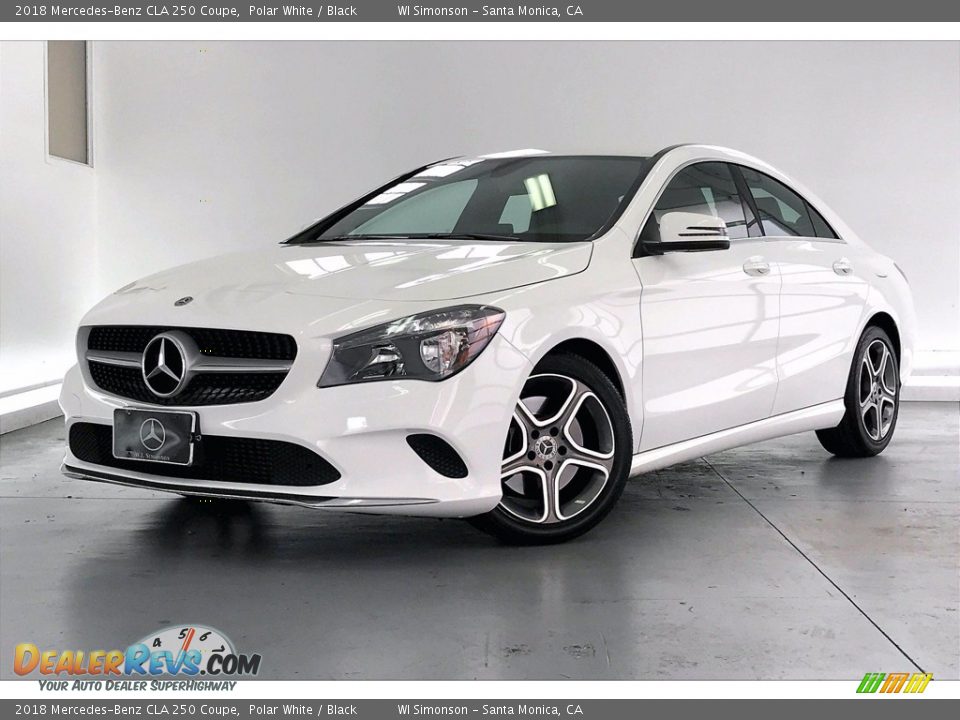 2018 Mercedes-Benz CLA 250 Coupe Polar White / Black Photo #11