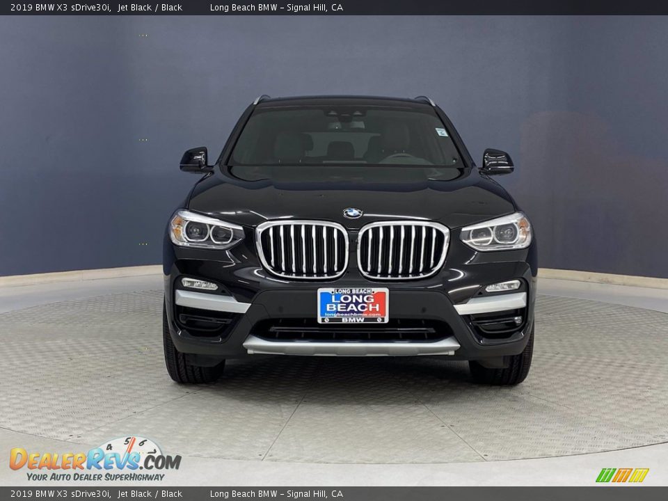 2019 BMW X3 sDrive30i Jet Black / Black Photo #2