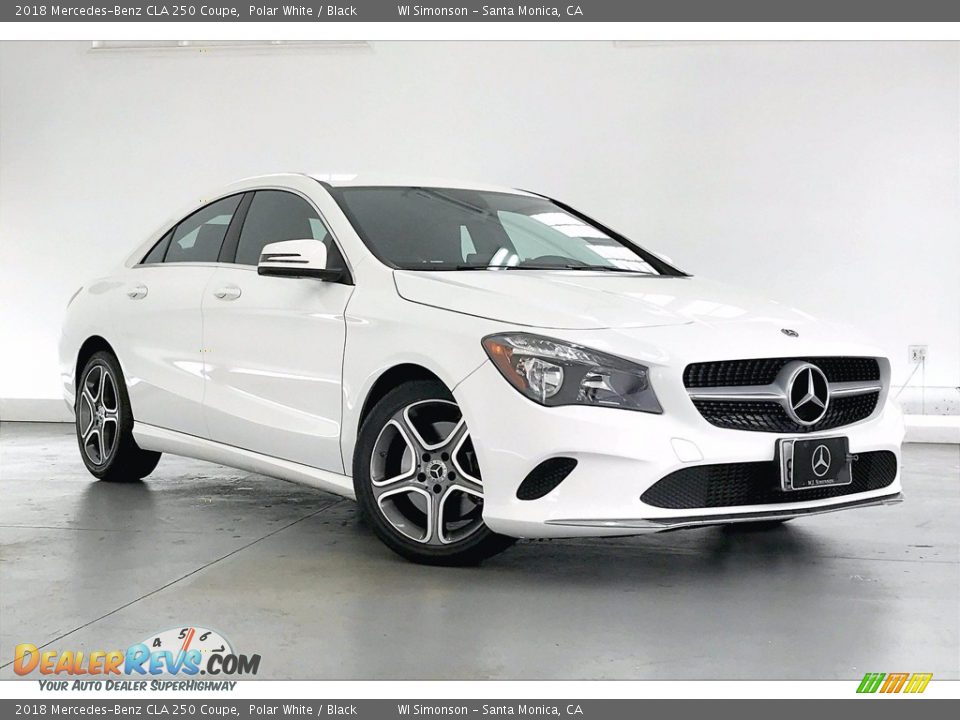 2018 Mercedes-Benz CLA 250 Coupe Polar White / Black Photo #31