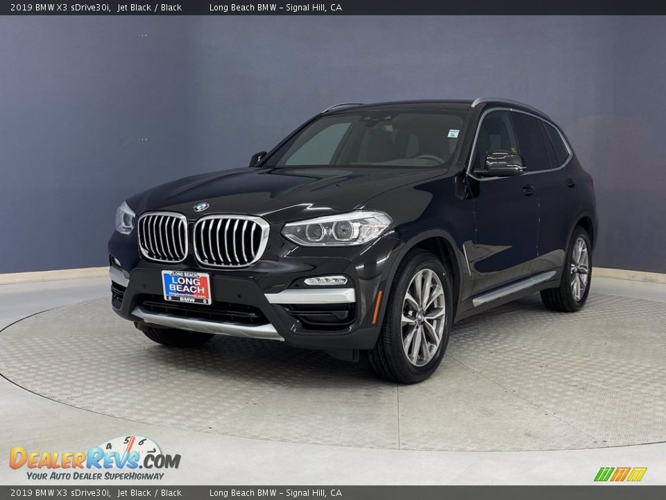 2019 BMW X3 sDrive30i Jet Black / Black Photo #3