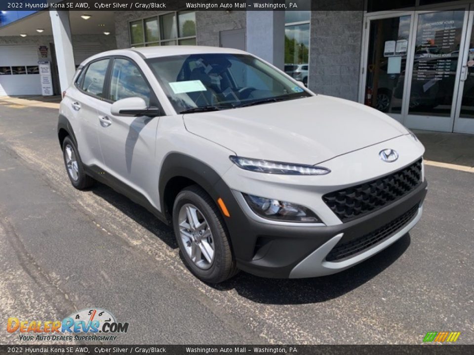 Front 3/4 View of 2022 Hyundai Kona SE AWD Photo #1