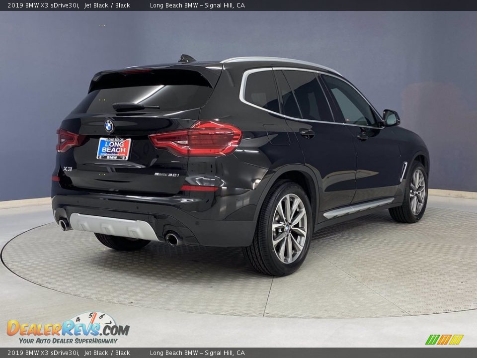 2019 BMW X3 sDrive30i Jet Black / Black Photo #5