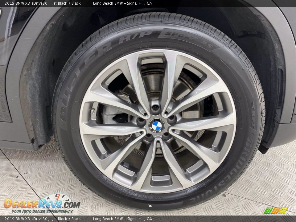 2019 BMW X3 sDrive30i Jet Black / Black Photo #6