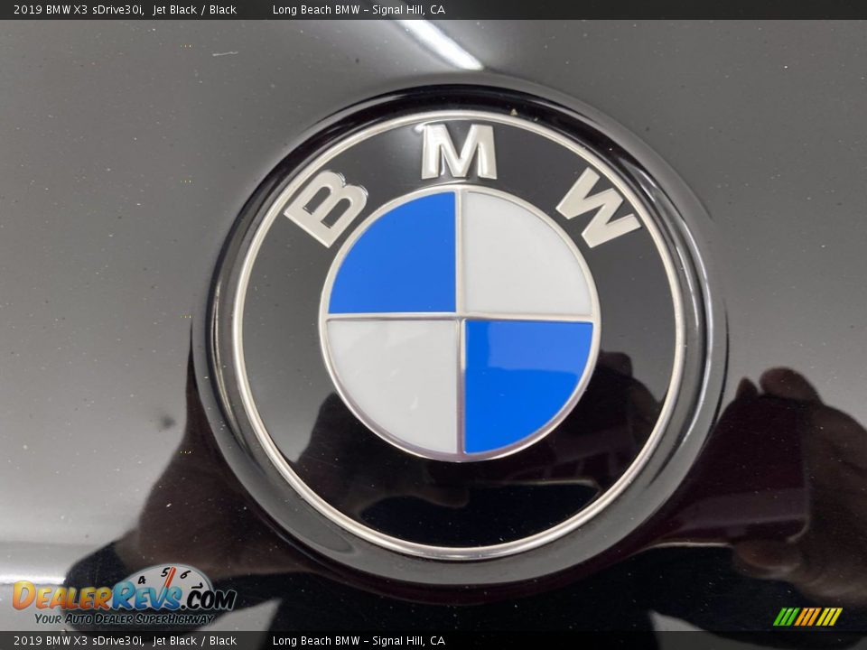 2019 BMW X3 sDrive30i Jet Black / Black Photo #8