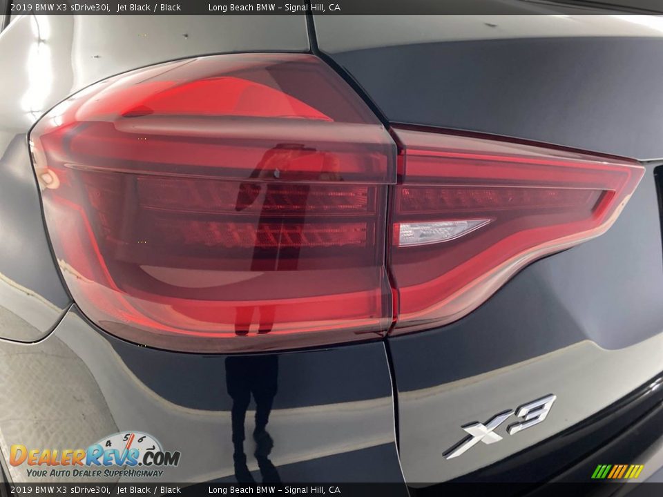 2019 BMW X3 sDrive30i Jet Black / Black Photo #9