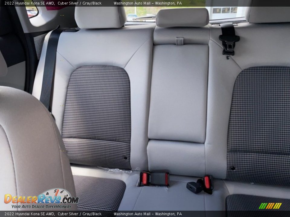 Rear Seat of 2022 Hyundai Kona SE AWD Photo #9