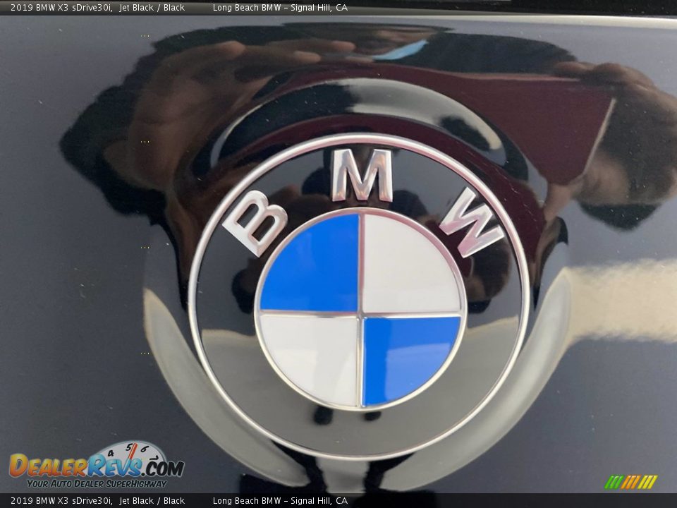2019 BMW X3 sDrive30i Jet Black / Black Photo #10