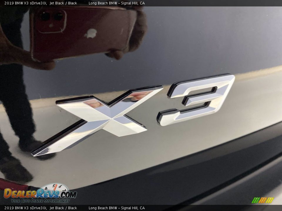 2019 BMW X3 sDrive30i Jet Black / Black Photo #11