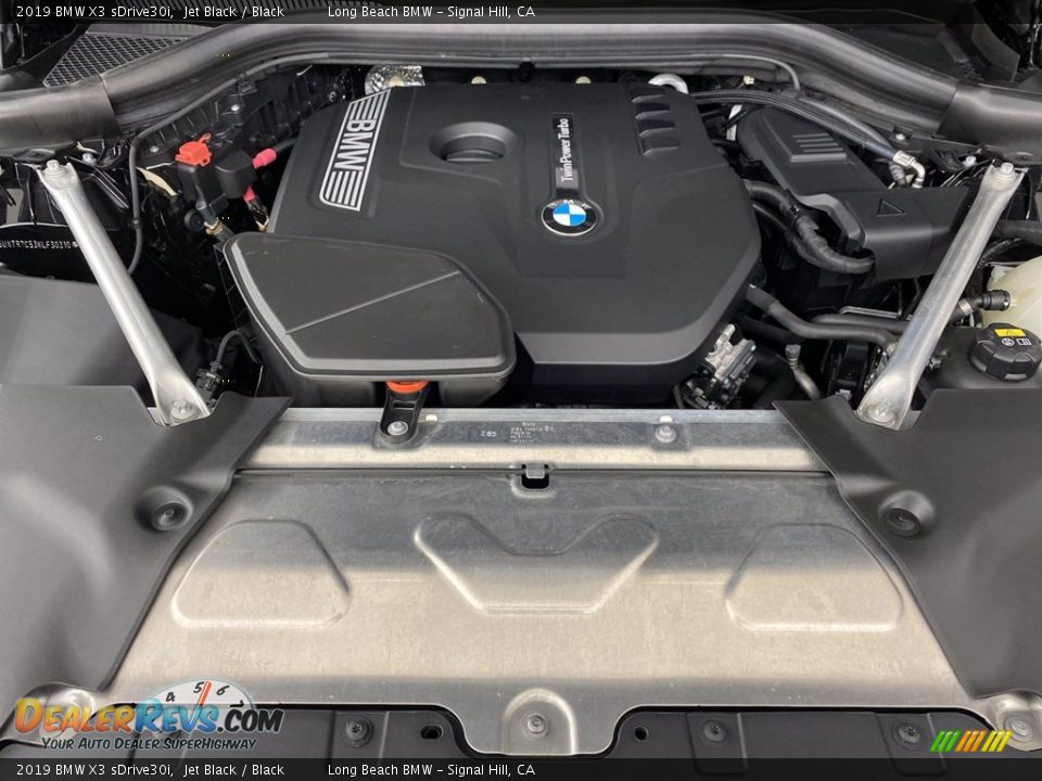 2019 BMW X3 sDrive30i Jet Black / Black Photo #12