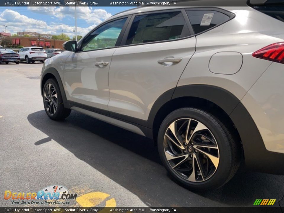 2021 Hyundai Tucson Sport AWD Stellar Silver / Gray Photo #5