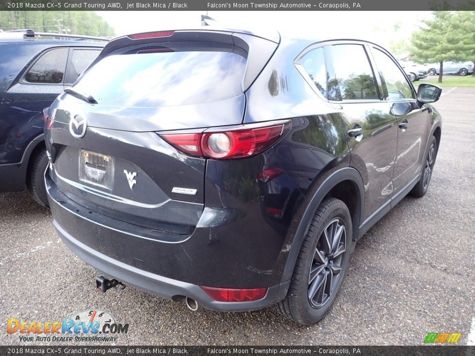 2018 Mazda CX-5 Grand Touring AWD Jet Black Mica / Black Photo #4