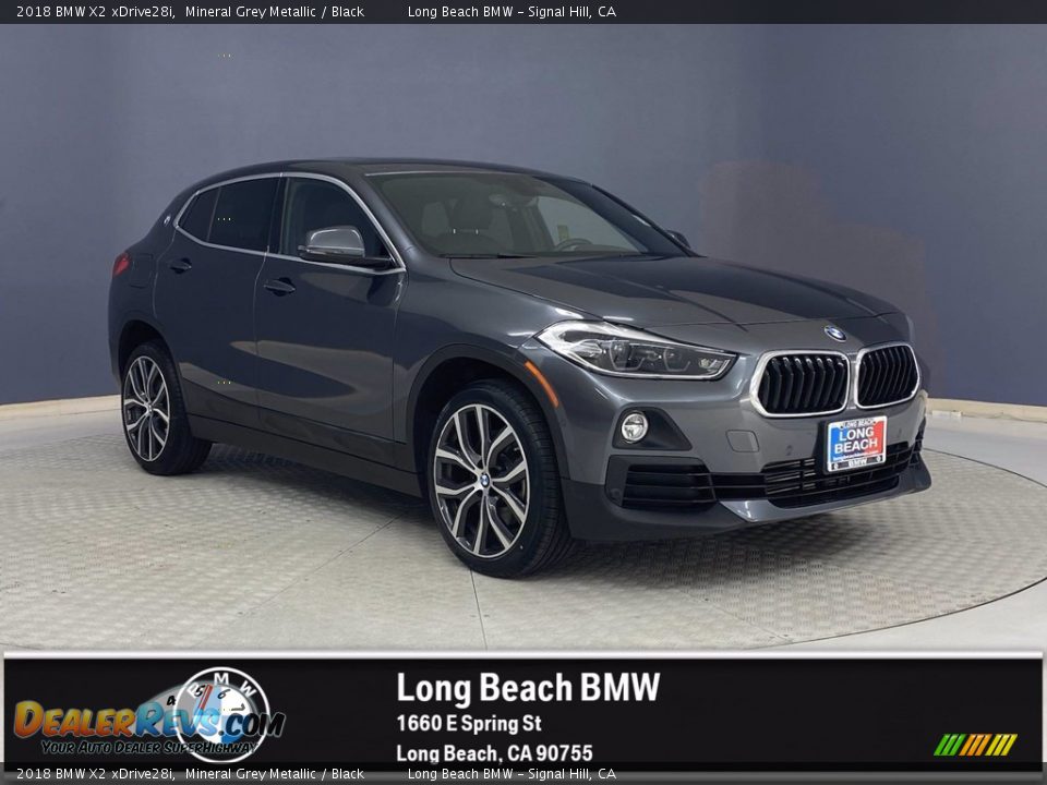 2018 BMW X2 xDrive28i Mineral Grey Metallic / Black Photo #1