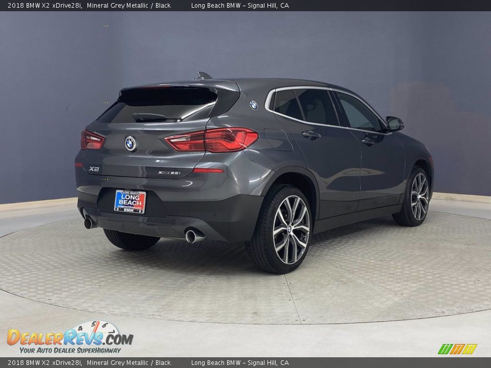 2018 BMW X2 xDrive28i Mineral Grey Metallic / Black Photo #5