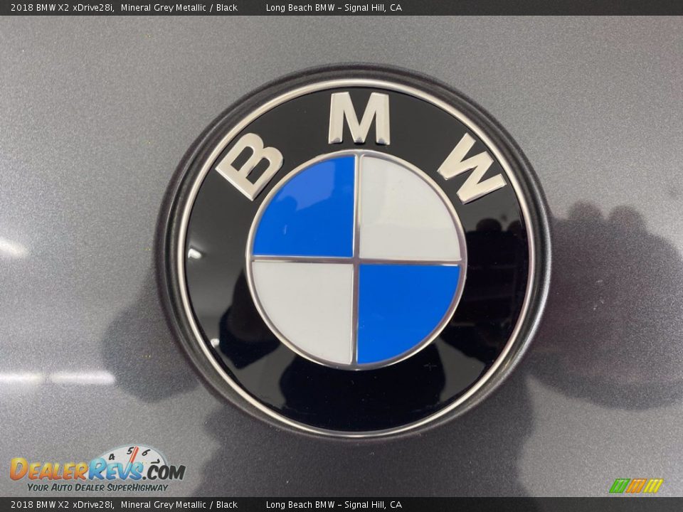2018 BMW X2 xDrive28i Mineral Grey Metallic / Black Photo #8
