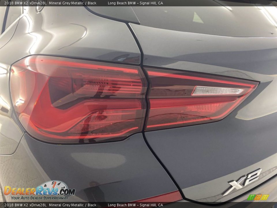 2018 BMW X2 xDrive28i Mineral Grey Metallic / Black Photo #9