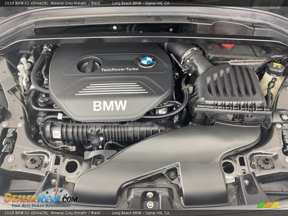 2018 BMW X2 xDrive28i Mineral Grey Metallic / Black Photo #12