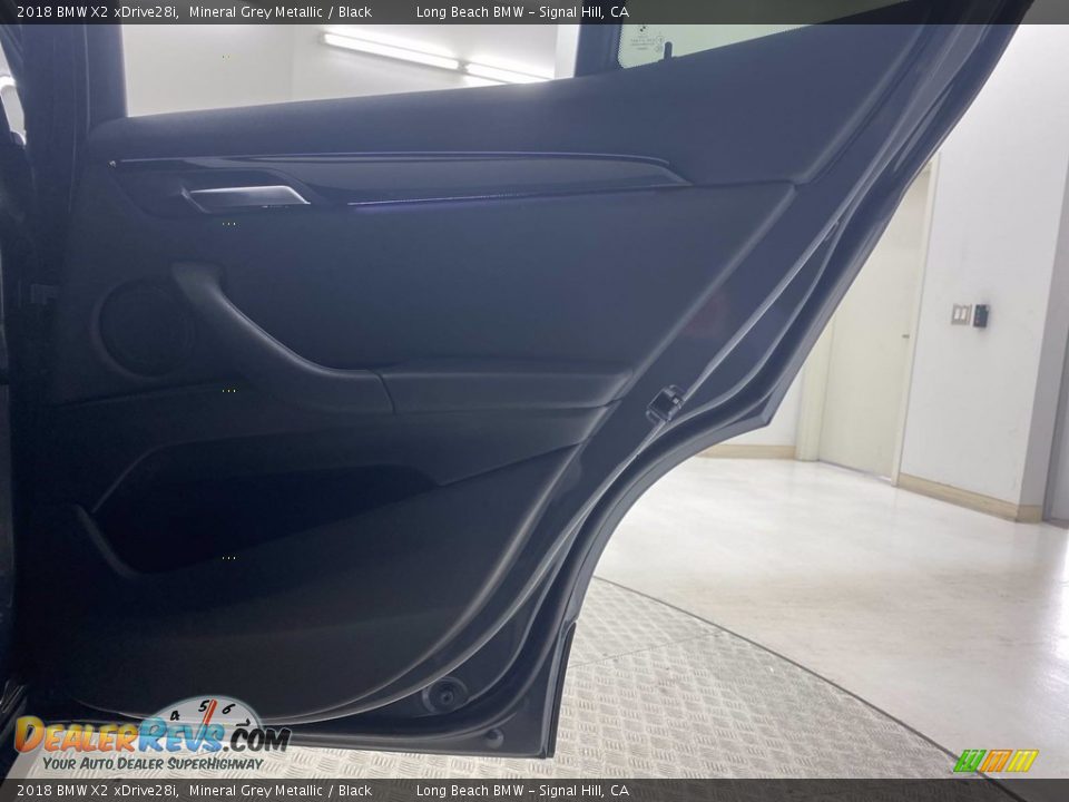 2018 BMW X2 xDrive28i Mineral Grey Metallic / Black Photo #35