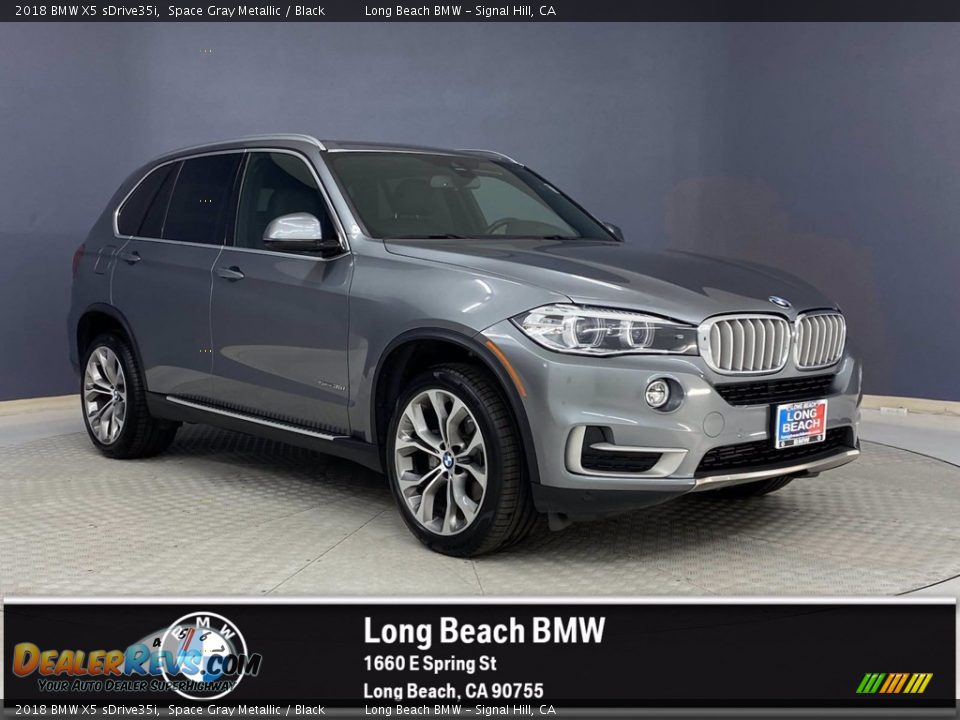 2018 BMW X5 sDrive35i Space Gray Metallic / Black Photo #1