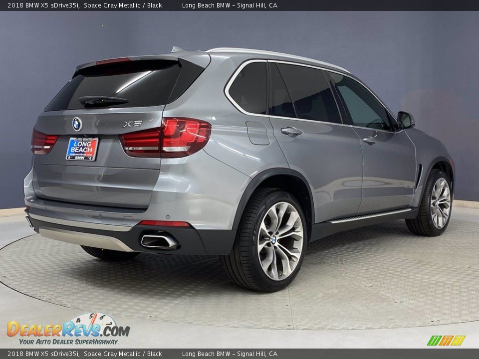 2018 BMW X5 sDrive35i Space Gray Metallic / Black Photo #5