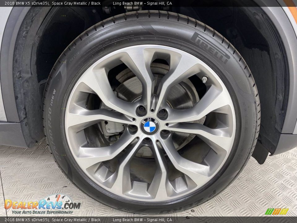 2018 BMW X5 sDrive35i Space Gray Metallic / Black Photo #6