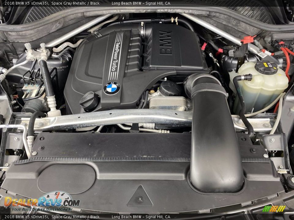 2018 BMW X5 sDrive35i Space Gray Metallic / Black Photo #12