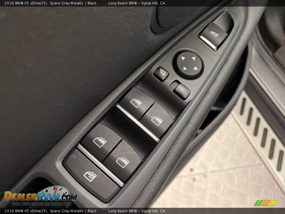 2018 BMW X5 sDrive35i Space Gray Metallic / Black Photo #14