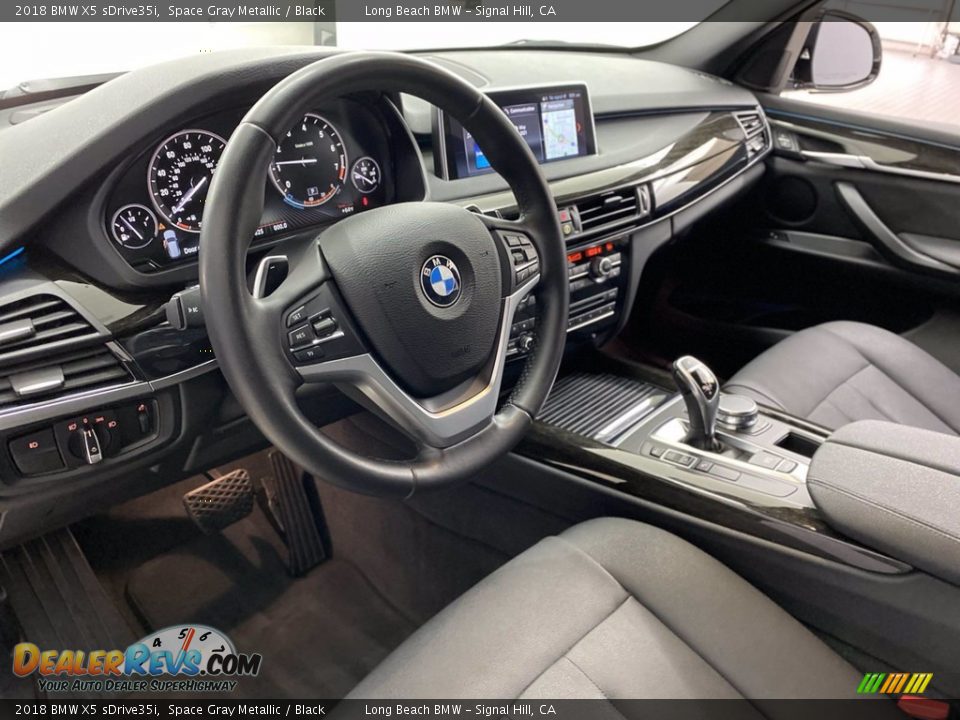 2018 BMW X5 sDrive35i Space Gray Metallic / Black Photo #16