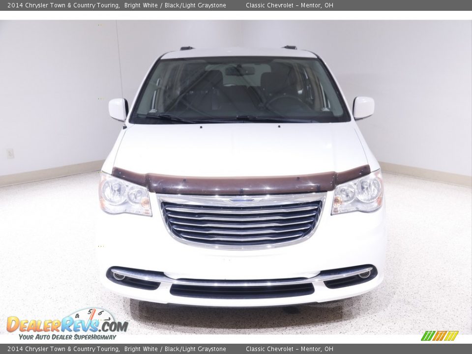 2014 Chrysler Town & Country Touring Bright White / Black/Light Graystone Photo #2