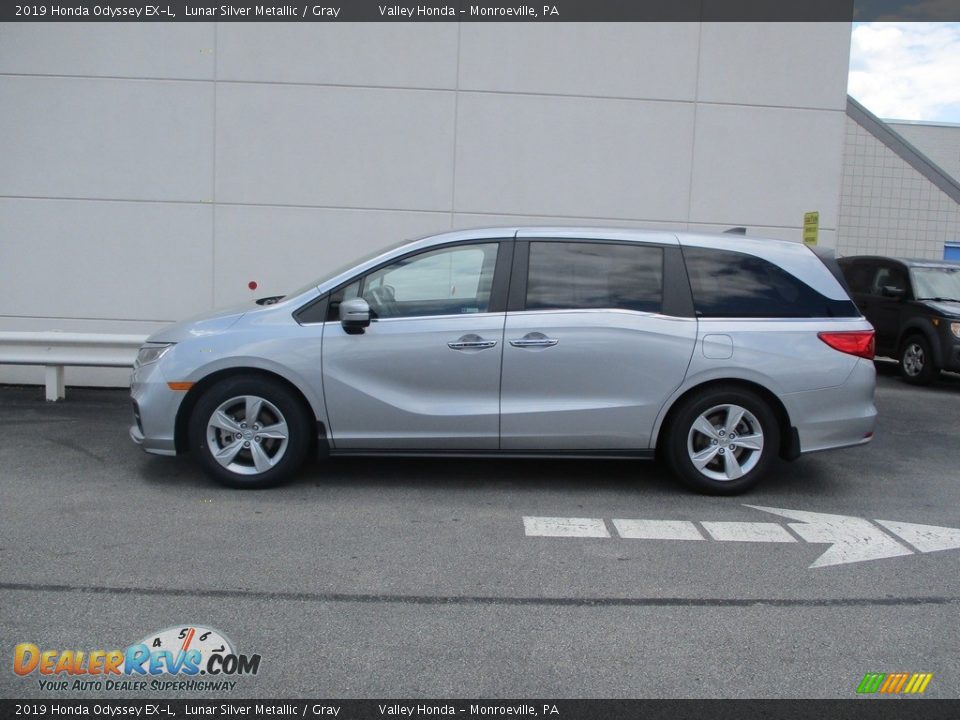 2019 Honda Odyssey EX-L Lunar Silver Metallic / Gray Photo #2