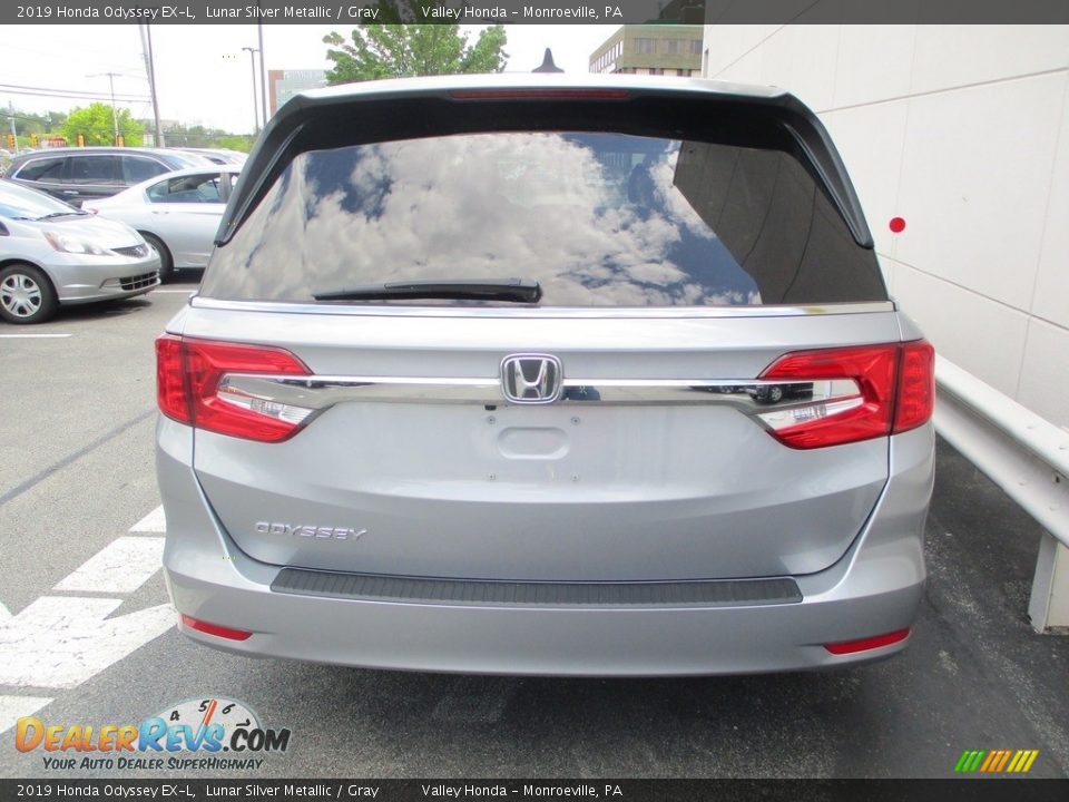 2019 Honda Odyssey EX-L Lunar Silver Metallic / Gray Photo #4