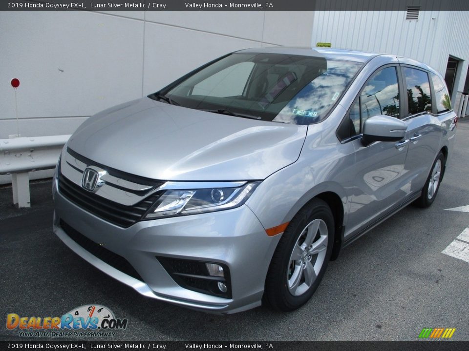 2019 Honda Odyssey EX-L Lunar Silver Metallic / Gray Photo #9