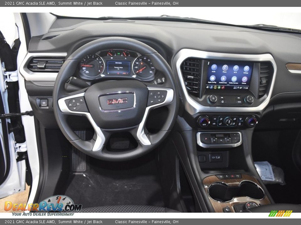 2021 GMC Acadia SLE AWD Summit White / Jet Black Photo #11